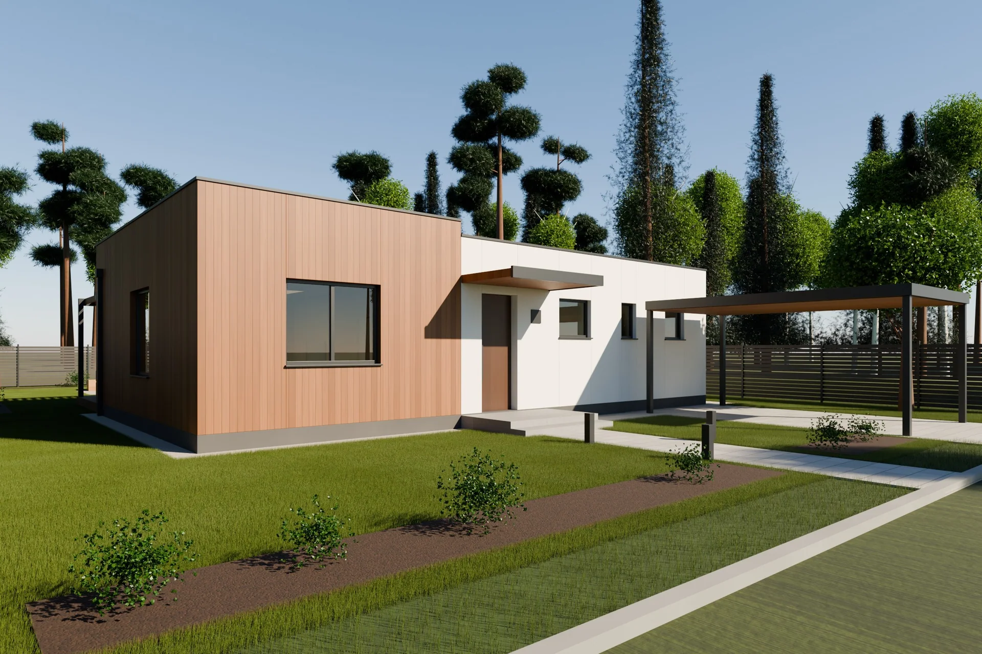 Проект дома «Компакт» 95,6 м²